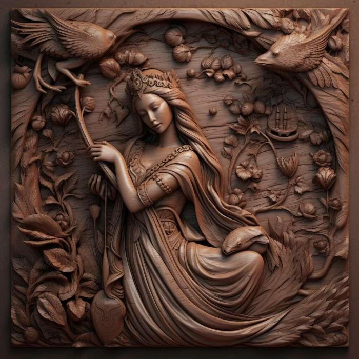 نموذج ثلاثي الأبعاد لآلة CNC 3D Art 